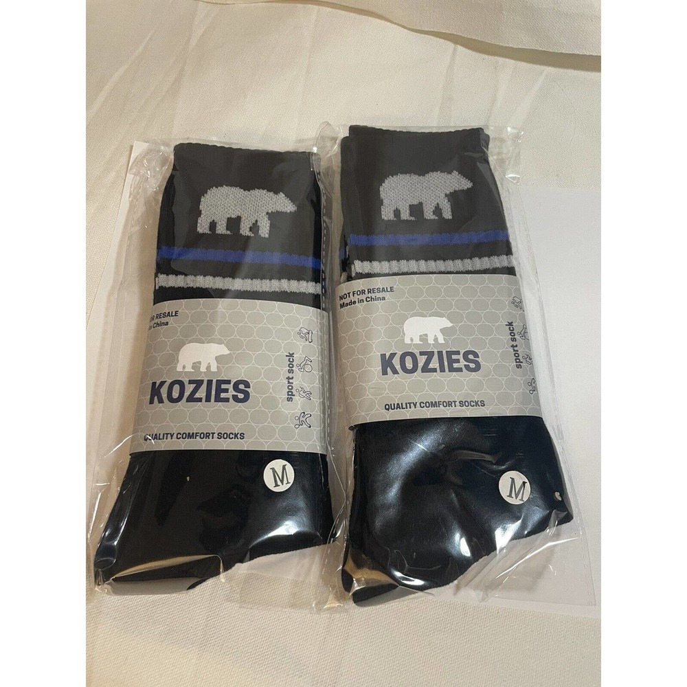 2 Pack Kozies Socks very Soft & Comfortable New Product 🔥Size medium